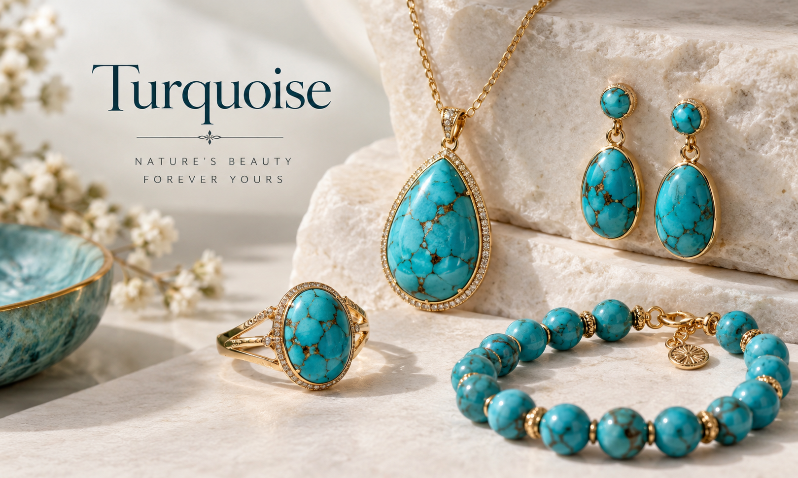 Turquoise Gemstone Jewelry