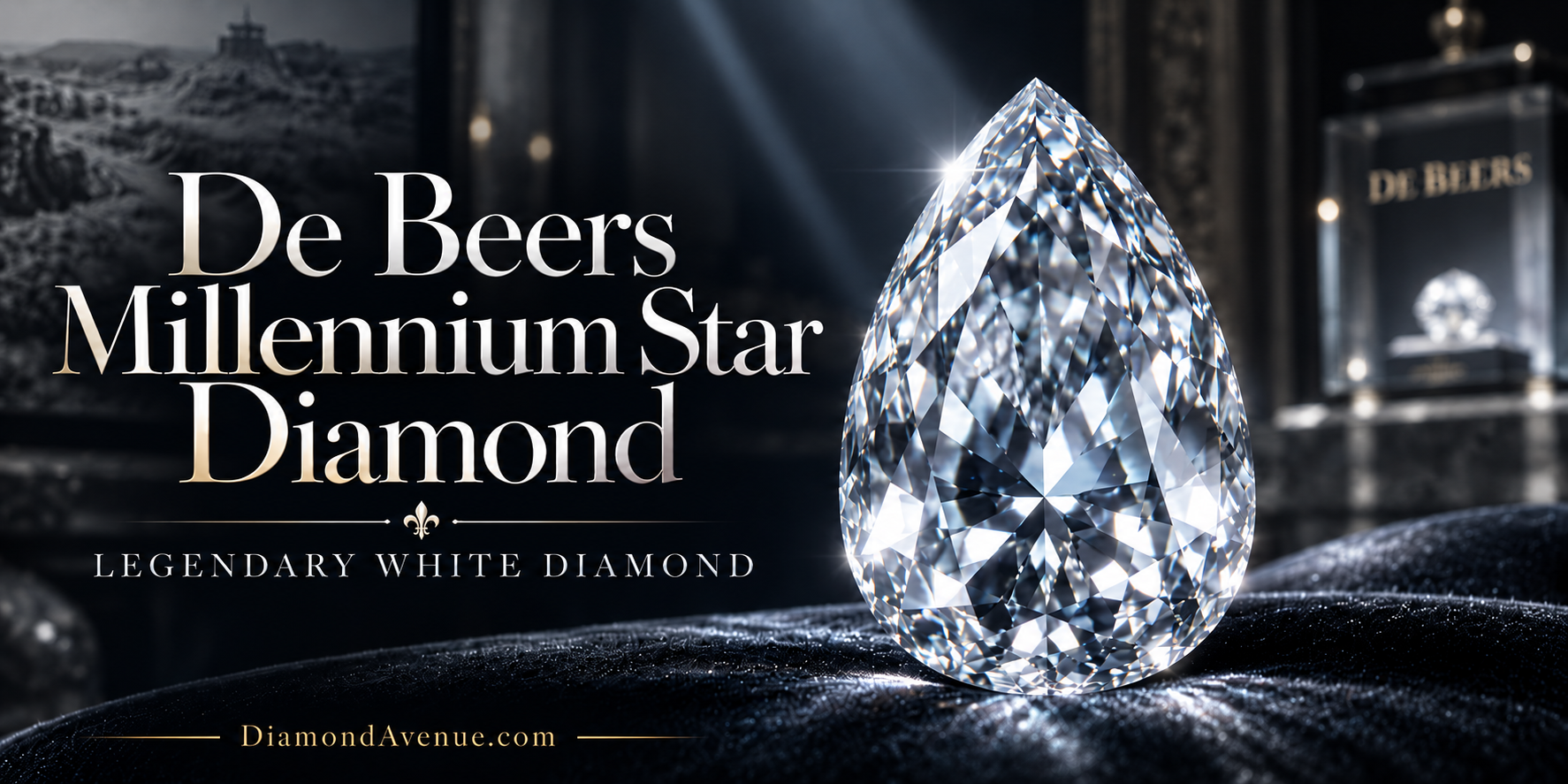 De Beers Millennium Star 203.04-carat D-color Flawless diamond