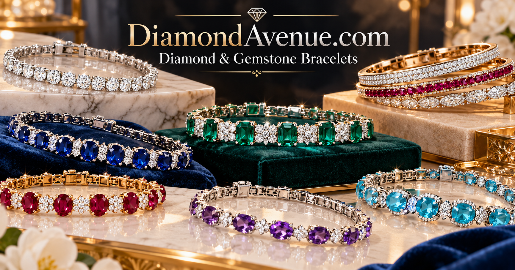 Diamond Bracelets - All Brands
