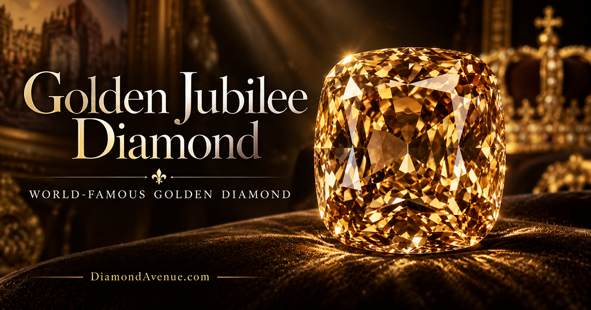 Golden Jubilee Diamond, 545.67-carat famous brownish-yellow diamond