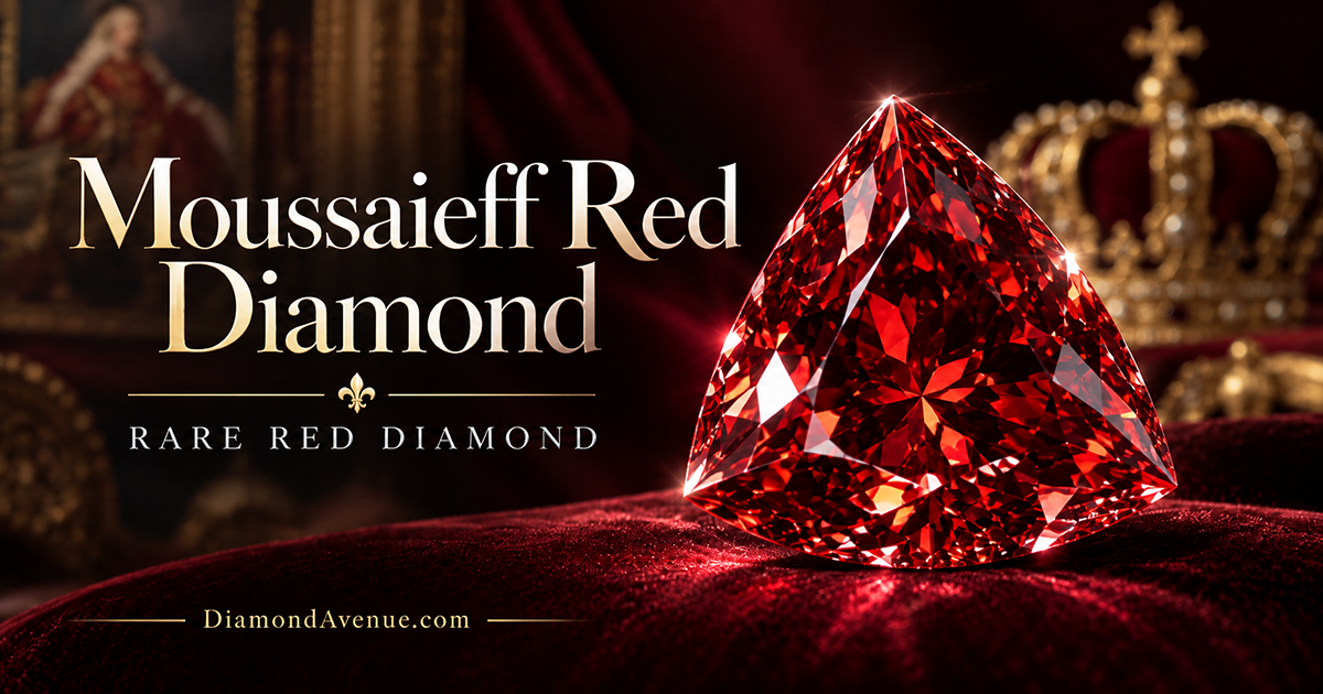 Moussaieff Red Diamond, 5.11-carat Fancy Red diamond